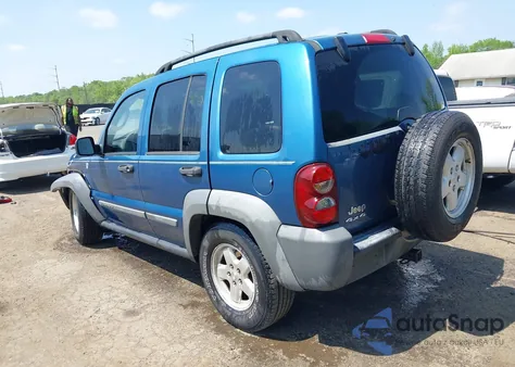2006 Jeep Liberty Sport from USA, damaged, VIN 1J4GL48K36W119096